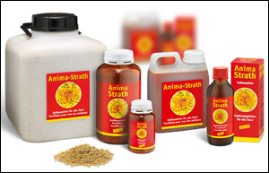 Anima-Strath Produkte Granulat udn flüssig