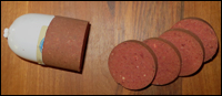 Swiss Natural Powerwurst geschnitten