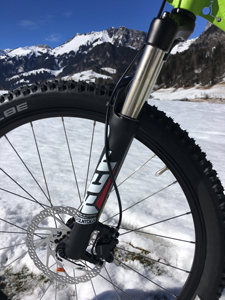 XCR 100 Federgabel