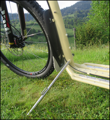 Seitenständer für Scooter
